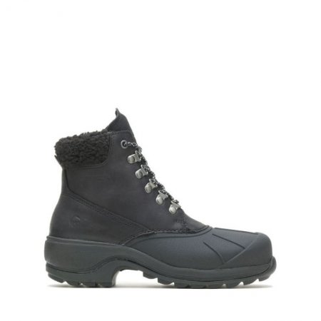 WOLVERINE CANADA WOMEN'S FROST INSULATED BOOT-Black Leather