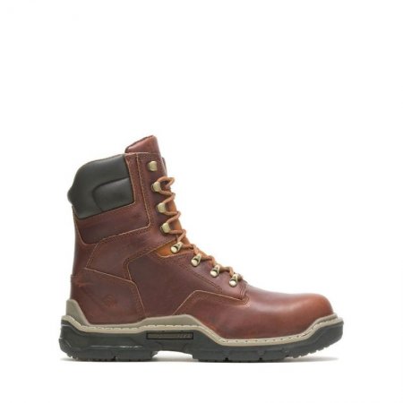 WOLVERINE CANADA MEN'S RAIDER DURASHOCKS 8" BOOT-Peanut