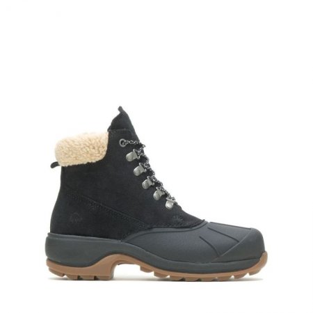 WOLVERINE CANADA WOMEN'S FROST INSULATED BOOT-Black Suede