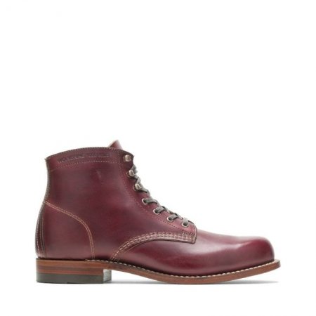 WOLVERINE CANADA MEN'S 1000 MILE PLAIN-TOE ORIGINAL BOOT-Cordovan No. 8