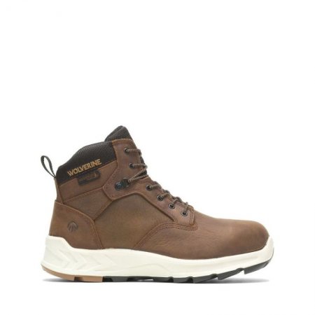 WOLVERINE CANADA MEN'S SHIFTPLUS WORK LX 6" BOOT-Brown