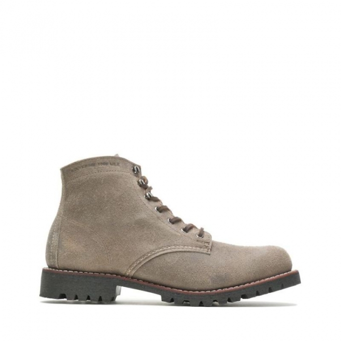 WOLVERINE CANADA MEN'S PATH LESS TRAVELED - 1000 MILE PLAIN-TOE RUGGED BOOT-Gravel