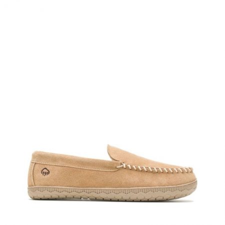 WOLVERINE CANADA MEN'S VENETIAN SLIPPER-Tan