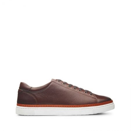 WOLVERINE CANADA MEN'S BLVD LOW SNEAKER-Brown