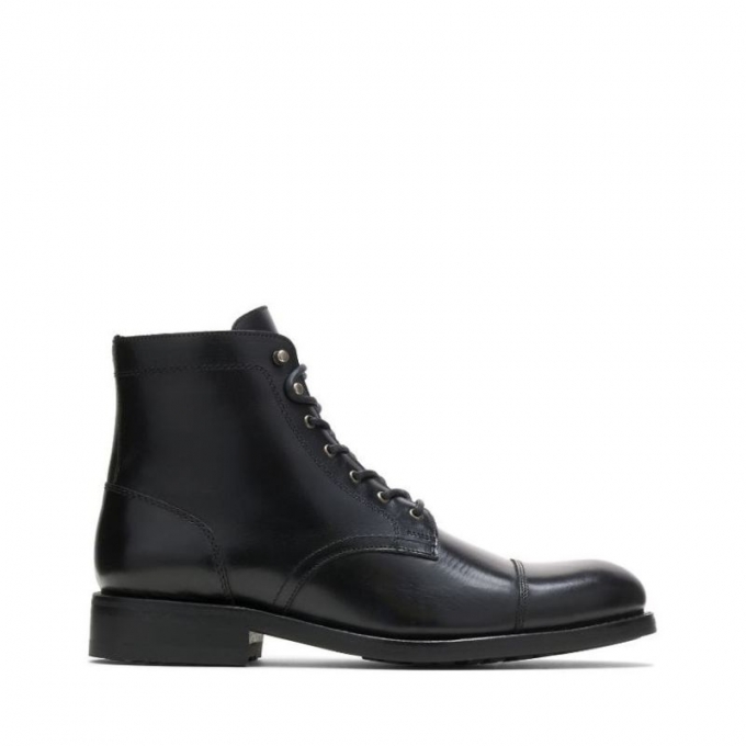 WOLVERINE CANADA MEN'S BLVD CAP-TOE BOOT-Black