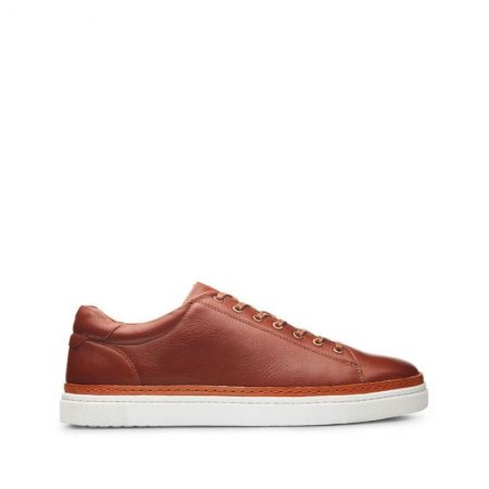 WOLVERINE CANADA MEN'S BLVD LOW SNEAKER-Cognac