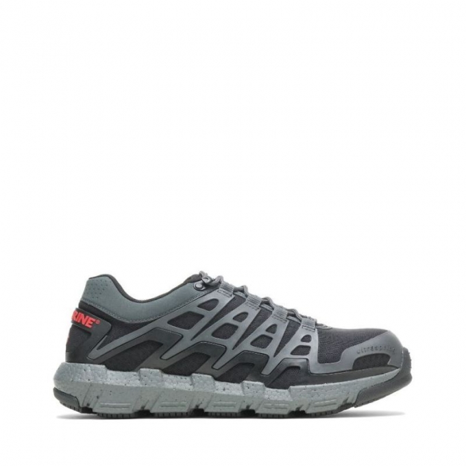 WOLVERINE CANADA MEN'S REV VENT ULTRASPRING DURASHOCKS CARBONMAX SHOE-Charcoal