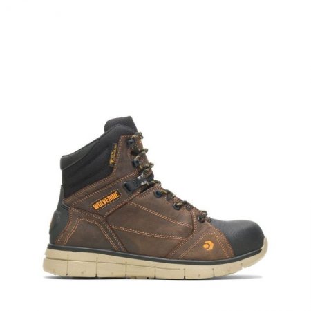 WOLVERINE CANADA MEN'S RIGGER EPX CARBONMAX SAFETY TOE 6" BOOT-Summer Brown